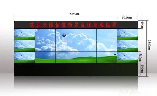 安防监控液晶平板显示设备-液晶拼接大屏幕