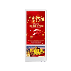 21.5寸电梯广告机（可定制加12.1寸小屏）